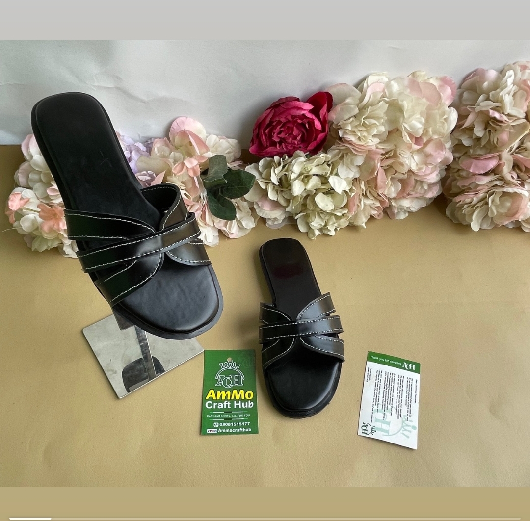 Ivory Strap Women's Slides